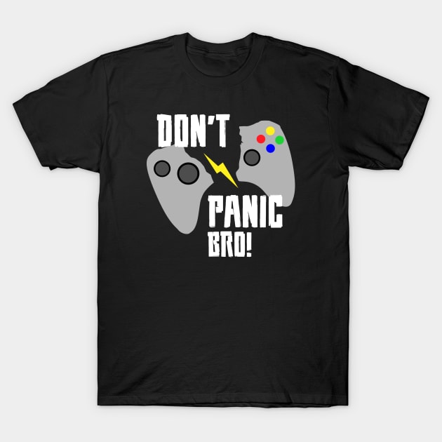 Don't Panic T-Shirt by machmigo